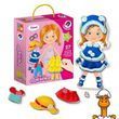 Магнитная игра одевашка 34 элемента одежды Vladi Toys