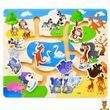 Дерев'яна іграшка лабіринт для дітей 30х22 см Bambi