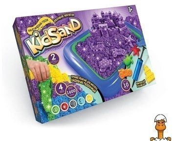 Мамалюк - Креативний набір кінетичного піску KidSand 1600 г Danko Toys Danko Toys RT2-KS-02-01U