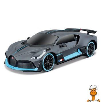 Мамалюк - Автомодель Maisto Bugatti Divo зі світлом і звуком 1:24 (81730 dark grey) Maisto A4-81730-DARK-GREY