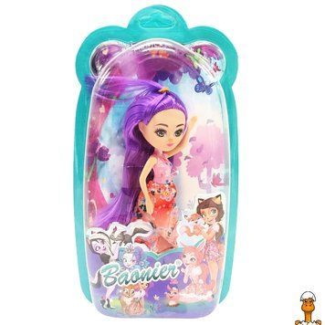Мамалюк - Іграшкова лялька шарнірна 15 см Bambi Bambi RT2-JJ8572-20-VIOLET