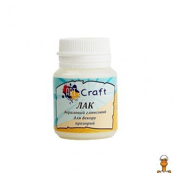 Мамалюк - Акриловий лак глянцевий 20 мл Art Craft Art Craft RT2-5000-AC