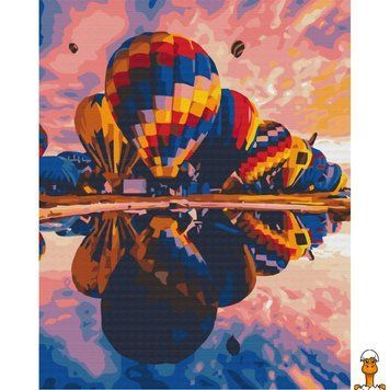 Мамалюк - Картина за номерами Запуск куль Brushme BS29713 40х50 см Brushme RT2-BS29713