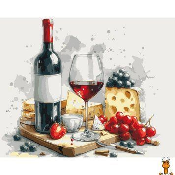 Мамалюк - Картина за номерами Гармонія смаків 40x50 см Art Craft Art Craft RT2-12030-AC