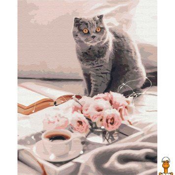 Мамалюк - Картина&nbsp;за&nbsp;номерами Улюблений&nbsp;британець Brushme BS51927 40х50 см Brushme RT2-BS51927