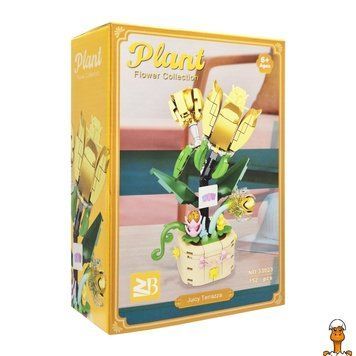 Мамалюк - Детский конструктор Plant Flower Collection 33023 152 детали Bambi Bambi RT2-33023