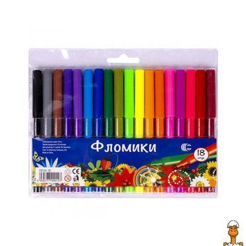 Мамалюк - Фломастери для дітей 18 кольорів COLOR-IT COLOR-IT RT2-CR550-18-1