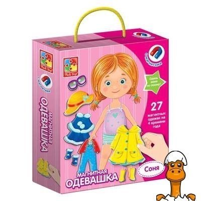 Мамалюк - Магнитная игра одевашка 34 элемента одежды Vladi Toys Vladi Toys RT2-VT3702-07