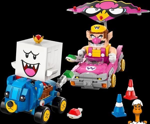 Мамалюк - Конструктор LEGO Super Mario Mario Kart Wario и King Boo 512 деталей (72038) LEGO A4-72038