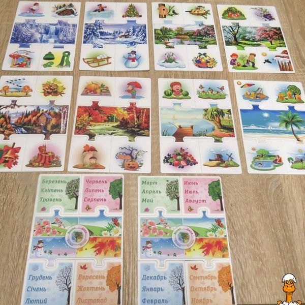 Мамалюк - Настольная игра для детей Времена года от 3 лет Artos Games Artos Games RT2-0567