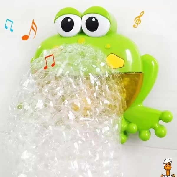 Мамалюк - Игрушка для купания Жабка Bubble Frog со звуковыми эффектами Bambi Bambi RT2-X18002