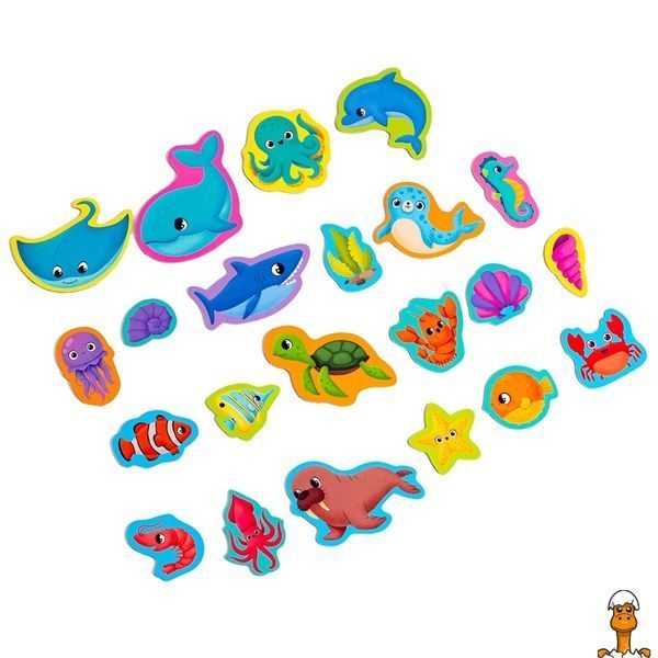 Мамалюк - Дитяча настільна гра набір магніти морські мешканці Vladi Toys Vladi Toys RT2-VT3106-27