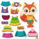 Мамалюк - Магнітна гра Одевашка Лисичка українська версія Vladi Toys Vladi Toys RT2-VT3204-33 фото 1