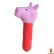 М'яка набивна іграшка брязкальце-паличка свинка Пеппа Macik