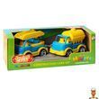 Игровой набор Пожарная машина и водовоз Mini Matiki 002/16BMS(Blue) подвижные элементы Bamsic