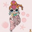 Картина за номерами L.O.L. Surprise Mermaids Neon QT 40х40 см Идейка