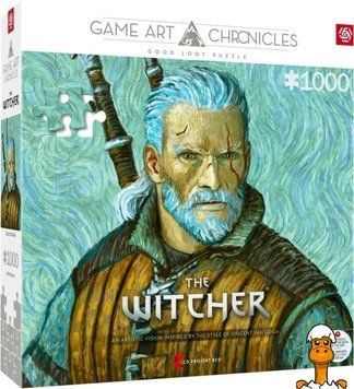 Мамалюк - Пазл GoodLoot The Witcher Geralt of Rivia Vincent van Gogh 1000 ел. (5908305247548) GoodLoot A4-5908305247548