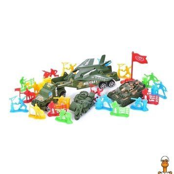 Мамалюк - Ігровий набір солдатики з транспортом для дітей Bambi Bambi RT2-8899-50