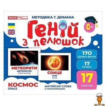 Мамалюк - Набір розвиваючих карток Космос 17 карток Ranok Creative Ranok Creative RT2-10107201