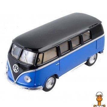 Мамалюк - Автобус іграшковий Volkswagen T2 синій Kinsmart Kinsmart RT2-KT5376W-BLUE