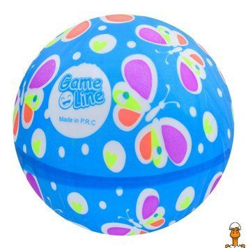 Мамалюк - Дитячий м'яч Метелик синій 9 дюймів Bambi Bambi RT2-MS-4136-BLUE