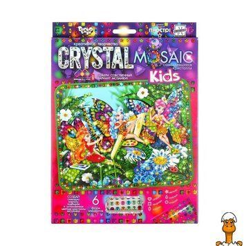 Мамалюк - Набір для креативної творчості Kids Crystal Mosaic 6 форм елементів Danko Toys Danko Toys RT2-CRMK-01-09