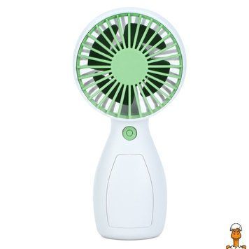 Мамалюк - Портативный ручной вентилятор MK 5663-1(Green) 13 см аккумулятор USB зарядное Bambi Bambi RT2-MK-5663-1-GREEN