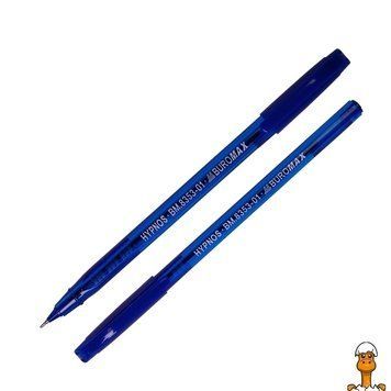 Мамалюк - Масляна ручка Hupnos BM.8353-01 синя BUROMAX BUROMAX RT2-BM.8353-01