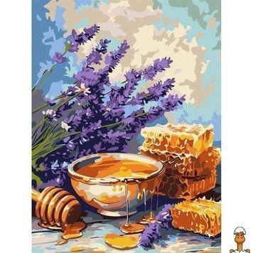 Мамалюк - Картина за номерами Лаванда та мед &copy;art_selena_ua KHO3377 30х40 см Идейка ідейка RT2-KHO3377