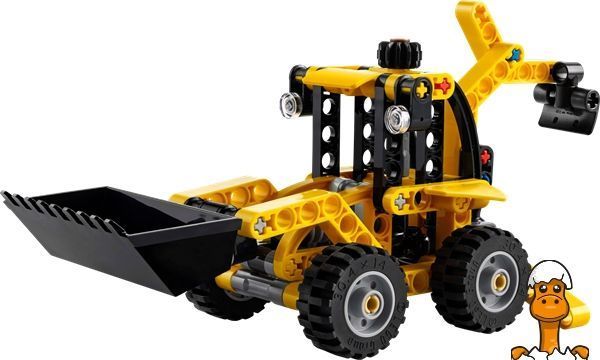 Мамалюк - Конструктор LEGO Technic Екскаватор-навантажувач 104 деталі (42197) LEGO A4-42197