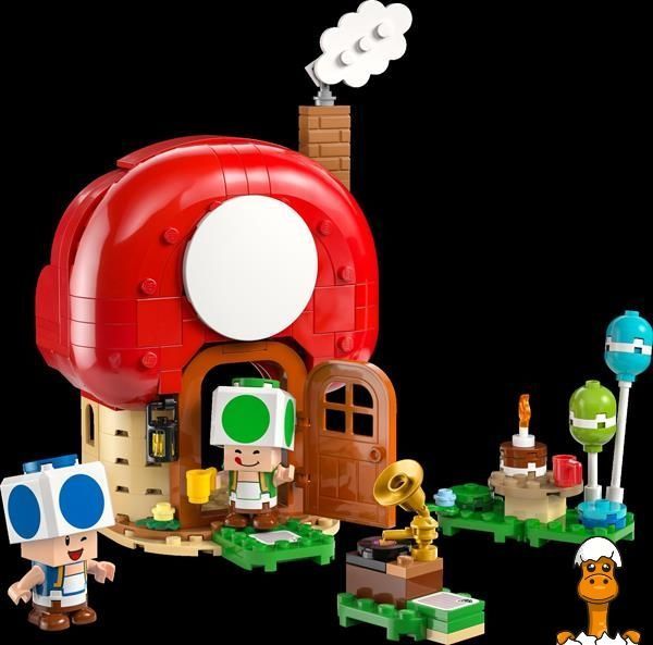 Мамалюк - Конструктор LEGO Super Mario Вечеринка в доме Toad 276 деталей (72041) LEGO A4-72041