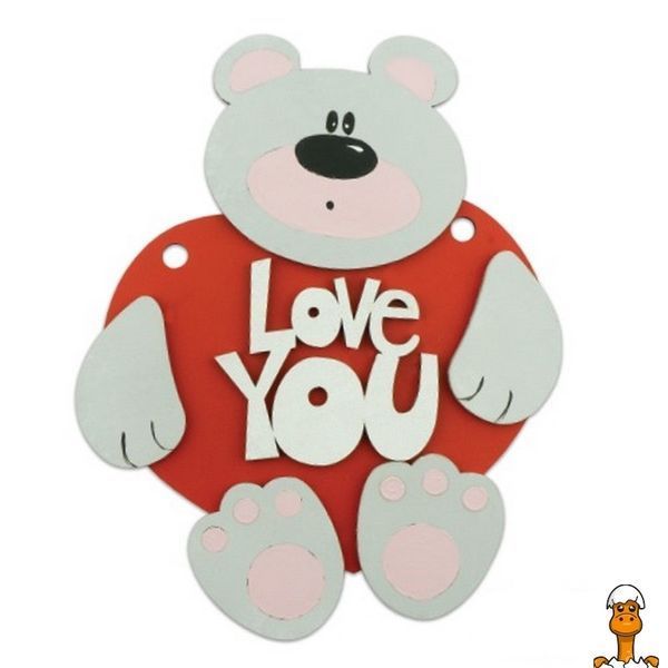 Мамалюк - Заготовка для декорации Love you 1 Fabrika Decoru Fabrika Decoru RT2-FDPO-129