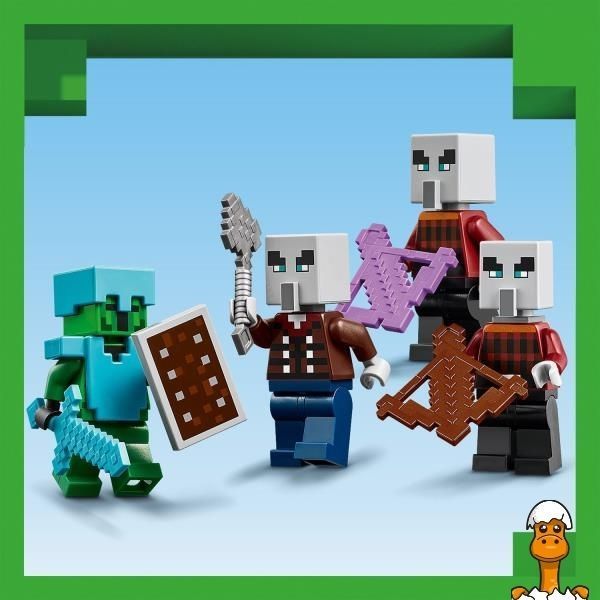 Мамалюк - Конструктор LEGO Minecraft Пустельний патруль розбійника 105 деталей (21267) LEGO A4-21267