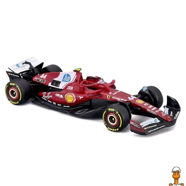 Мамалюк - Колекційна автомодель Ferrari SF-25 2025 1:64 масштаб Bburago Bburago RT2-18-56801-1
