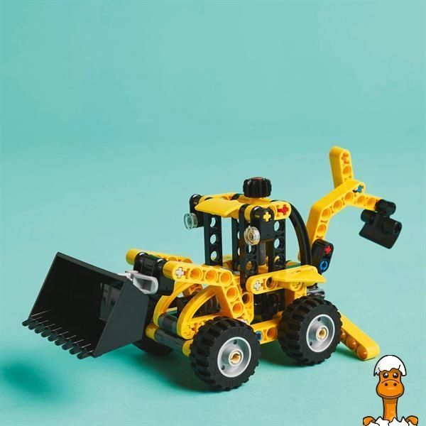 Мамалюк - Конструктор LEGO Technic Екскаватор-навантажувач 104 деталі (42197) LEGO A4-42197