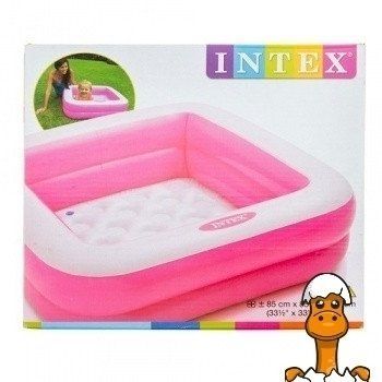 Мамалюк - Дитячий басейн 85х85х23 см рожевий Intex Intex RT2-57100-PINK