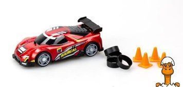 Мамалюк - Машинка-конструктор Exost Build 2 Drive Radical Racer на радіокеруванні червоний (20701) Exost A4-20701