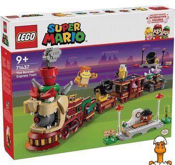 Мамалюк - Конструктор LEGO Super Mario Швидкий потяг Боузера (71437) LEGO A4-71437