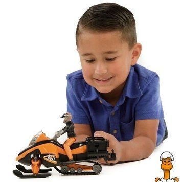 Мамалюк - Модель Bruder Снегоход с водителем 1:16 (63101) Bruder A4-63101
