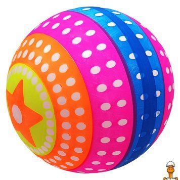 Мамалюк - Дитячий м'яч Веселка 9 дюймів Bambi Bambi RT2-MS-3969-PINK