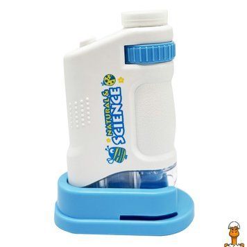 Мамалюк - Дитячий мікроскоп щипці та скло в комплекті YG Toys YG Toys RT2-3108B-BLUE