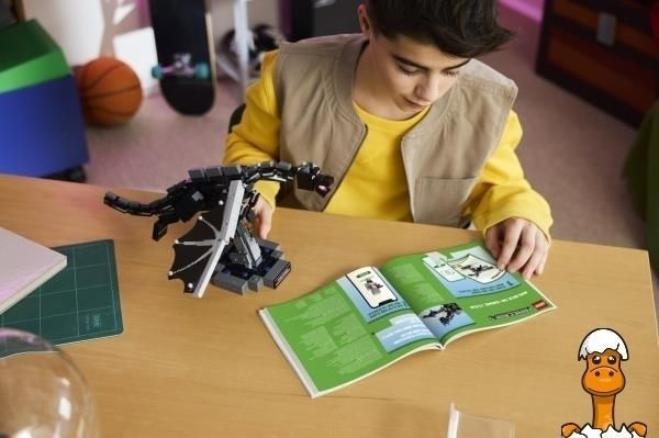 Мамалюк - Конструктор LEGO&reg; Minecraft&reg; Дракон Краю Декор з відеогри 710 деталей (21595) LEGO A4-21595