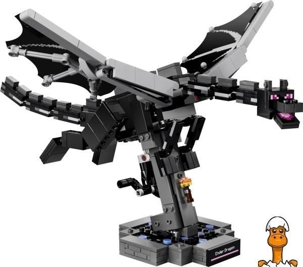 Мамалюк - Конструктор LEGO&reg; Minecraft&reg; Дракон Краю Декор з відеогри 710 деталей (21595) LEGO A4-21595