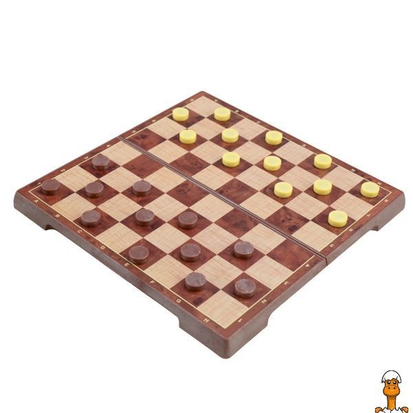 Мамалюк - Настольная игра шахматы и шашки магнитные Bambi Bambi RT2-2058