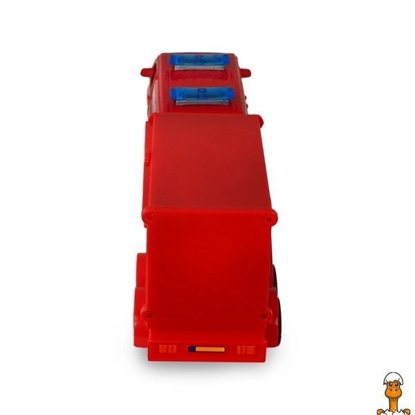Мамалюк - Автомодель детская Volkswagen служба 112 TechnoDrive 520322.270 с прицепом TechnoDrive RT2-520322.270
