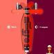 Мамалюк - Трехколесный самокат Micro Maxi Deluxe Glow LED светящийся красный (MMD368) Micro A4-MMD368 фото 3