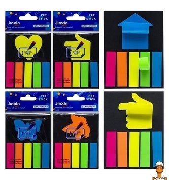 Мамалюк - Закладка неонова Stick Notes в асортименті COLOR-IT COLOR-IT RT2-Р19-1