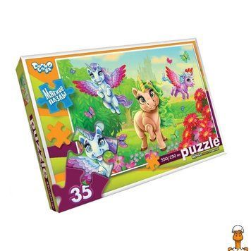 Мамалюк - М'які пазли Єдинороги 35 елементів Danko Toys Danko Toys RT2-S35-10-06