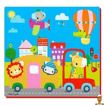 Мамалюк - М'які пазли Місто 25 елементів Vladi Toys Vladi Toys RT2-VT1109-05