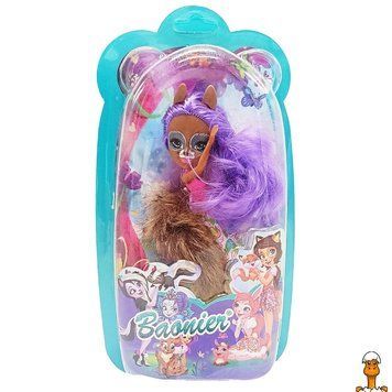 Мамалюк - Шарнірна дитяча лялька 15 см Bambi Bambi RT2-JJ8572-17-VIOLET